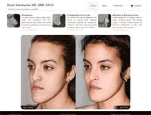 Tablet Screenshot of dereksteinbacher.com